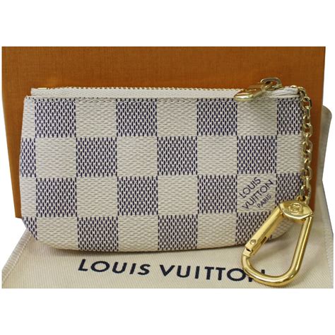 white Louis Vuitton coin purse